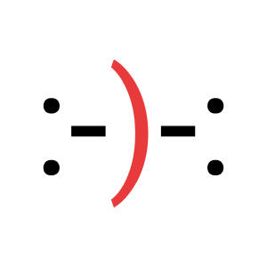 Emoticus symbol :-)-: representing emotional awareness and emotional literacy